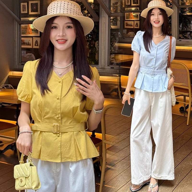 巨好看的夏装时尚套装女2025新款高级感大方得体穿搭一整套两件套