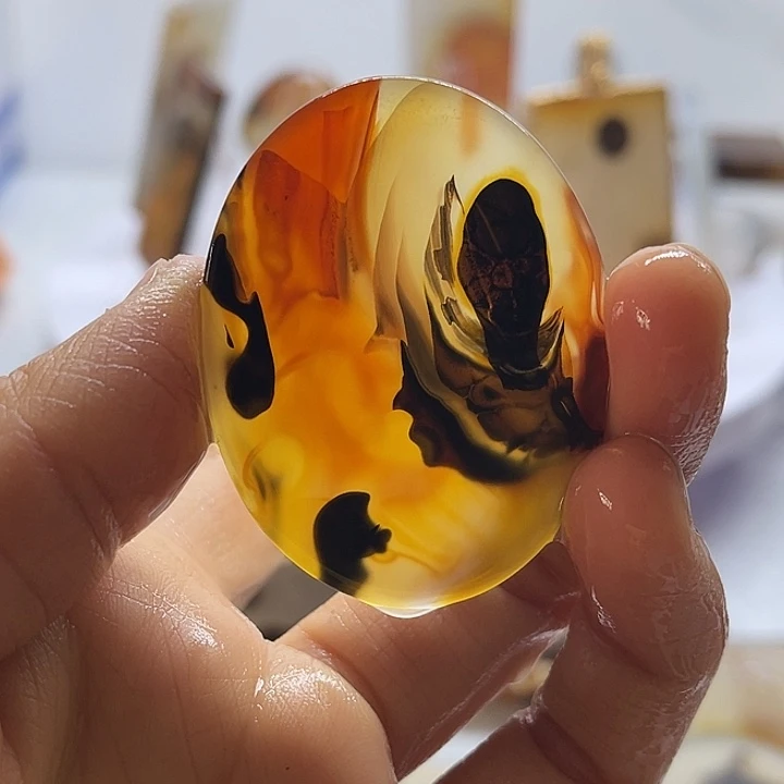 玛瑙/玉髓未镶嵌吊坠(不含链)