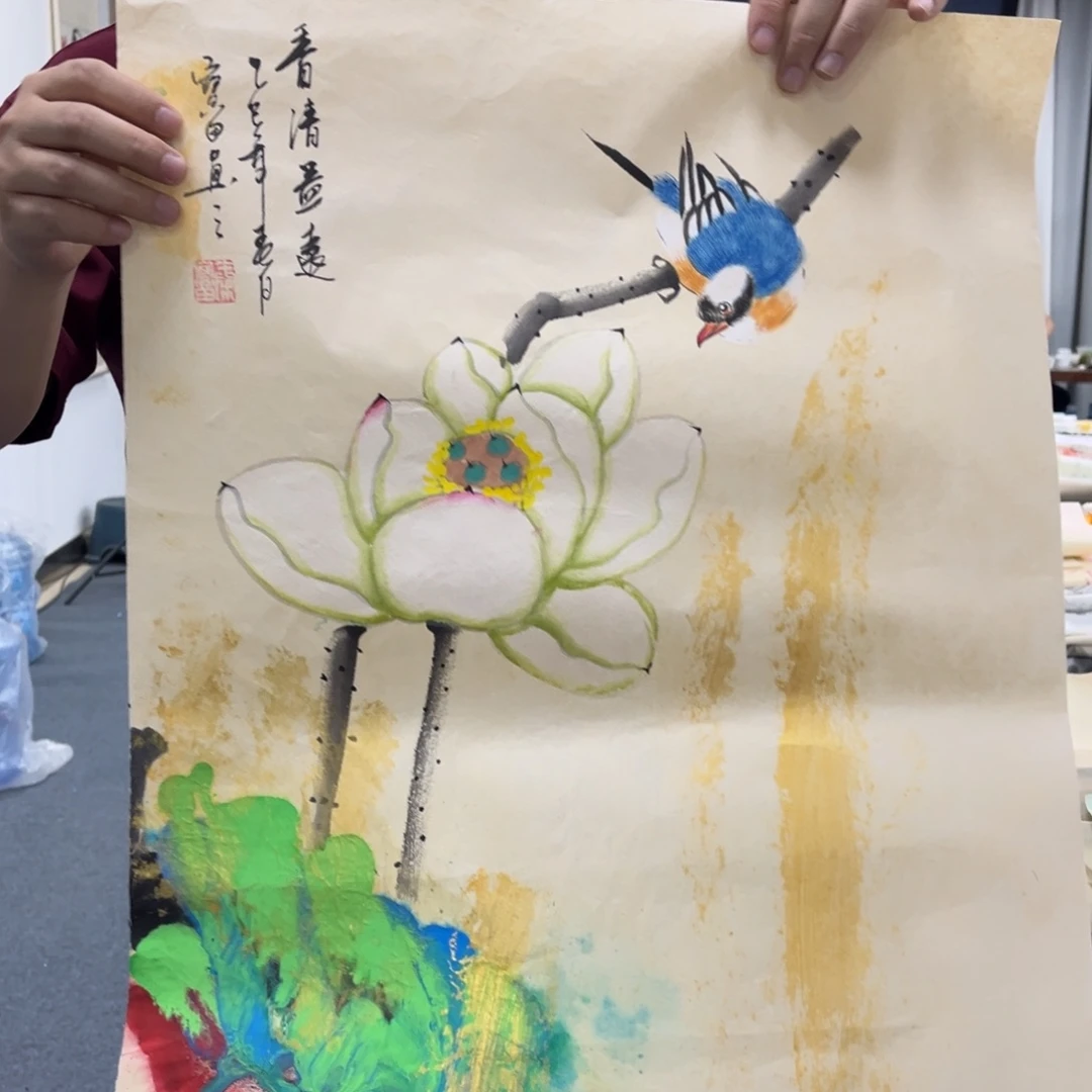国画纯手绘字画国画作品欣赏