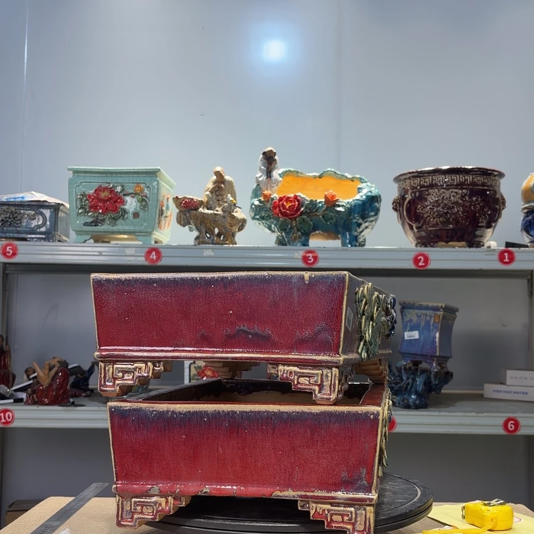 美***哥精品石湾花盆高端大气