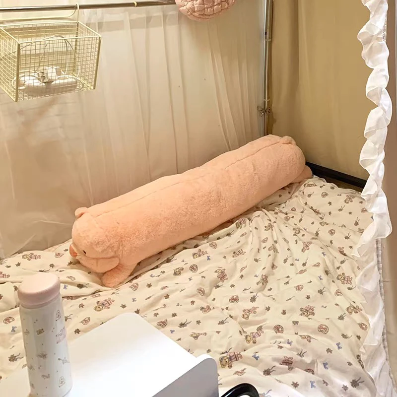 可爱卡通动物长条抱枕女生睡觉夹腿宿舍床上靠垫沙发靠枕玩偶礼物