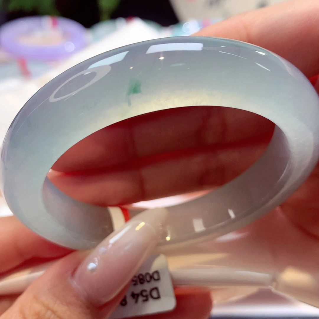 未镶嵌手镯翡翠泥鳅背25号66