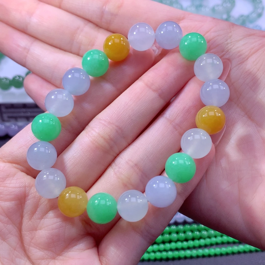 未镶嵌手链翡翠翡翠