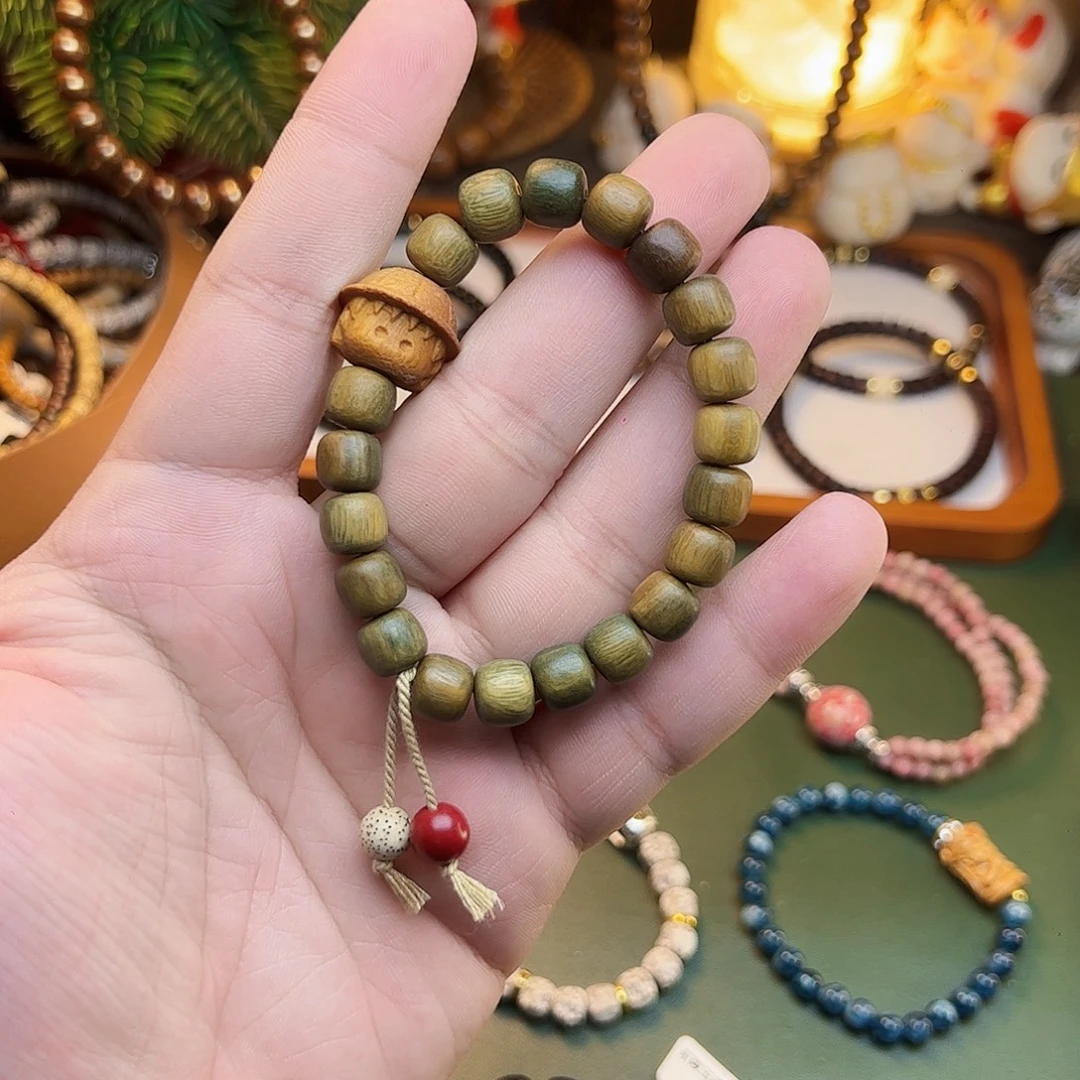 维腊木（绿檀）手串/手链