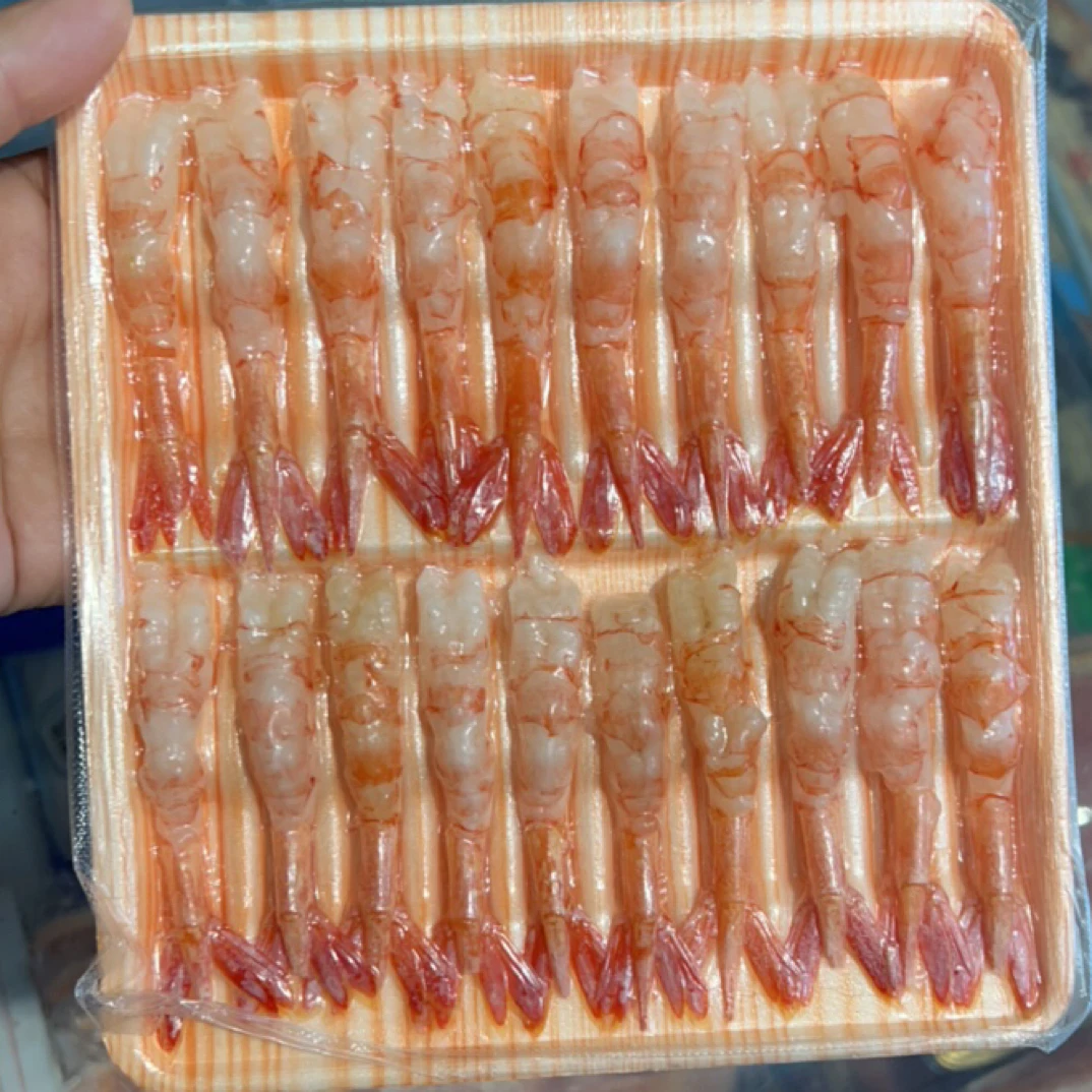 刺身北极甜虾 缓冻即食 20尾大号虾100G
