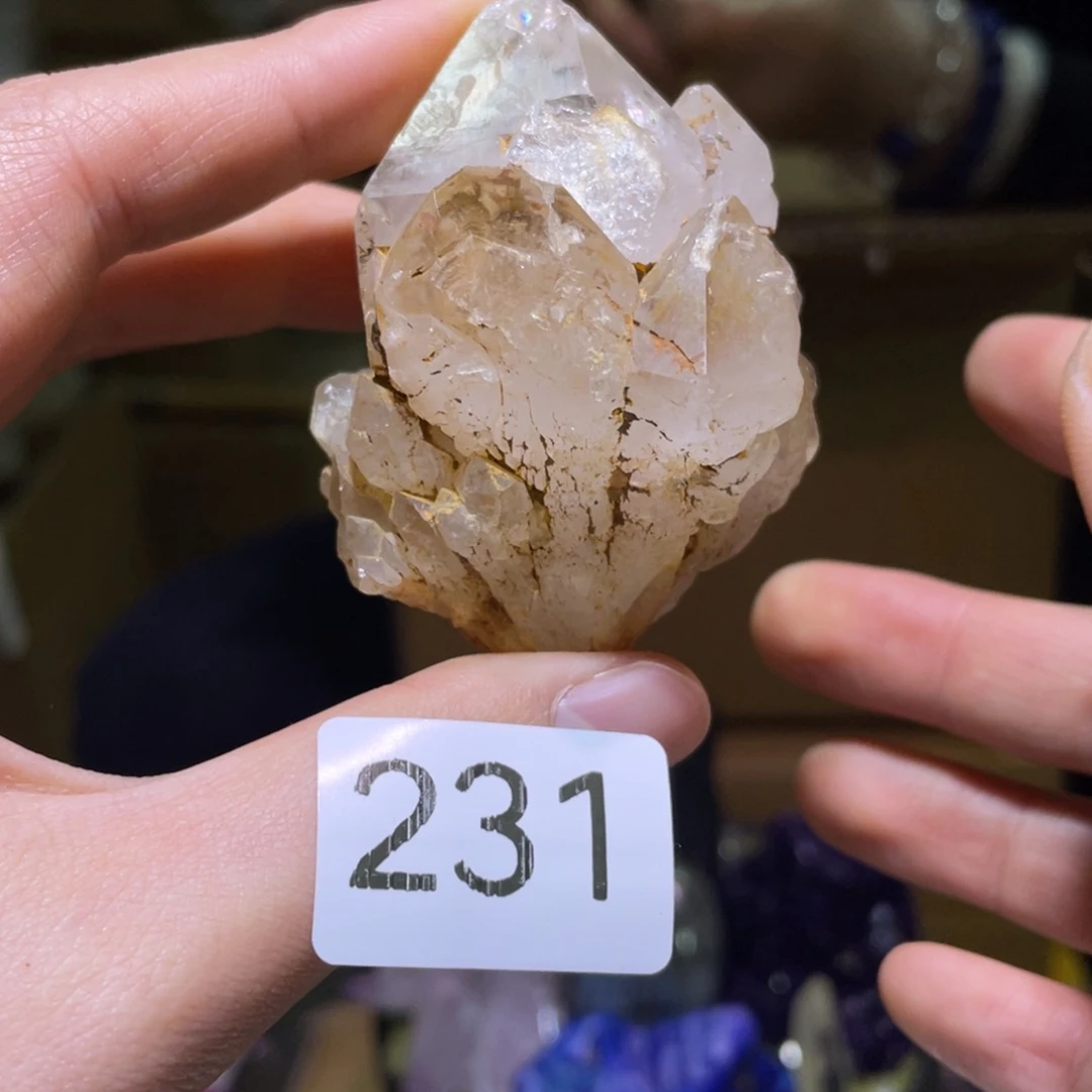 水晶未镶嵌珠宝半成品