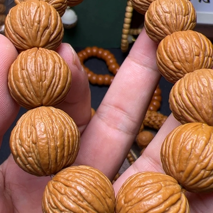 猴头核桃吊坠记录了