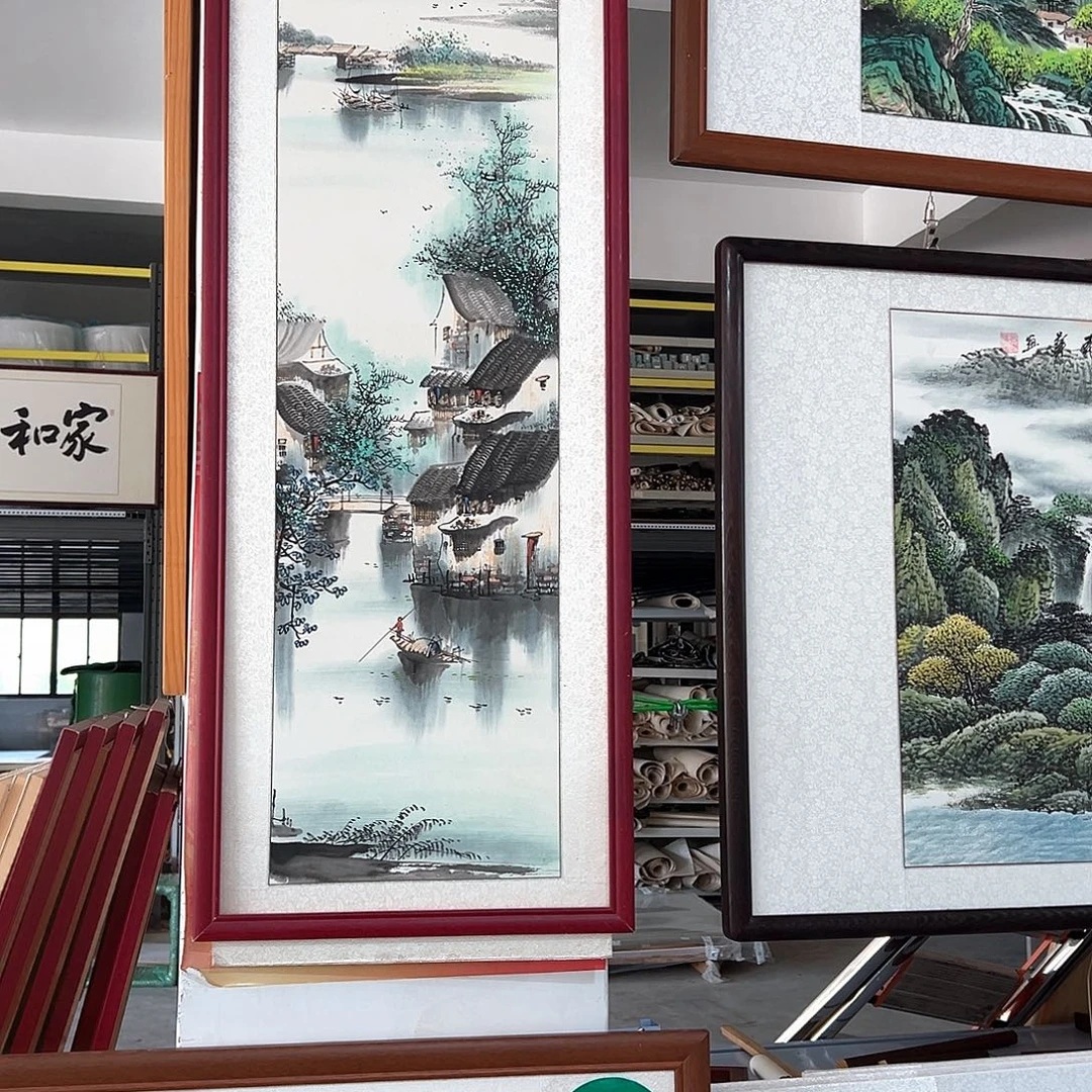 来****国画手绘保证假一罚万