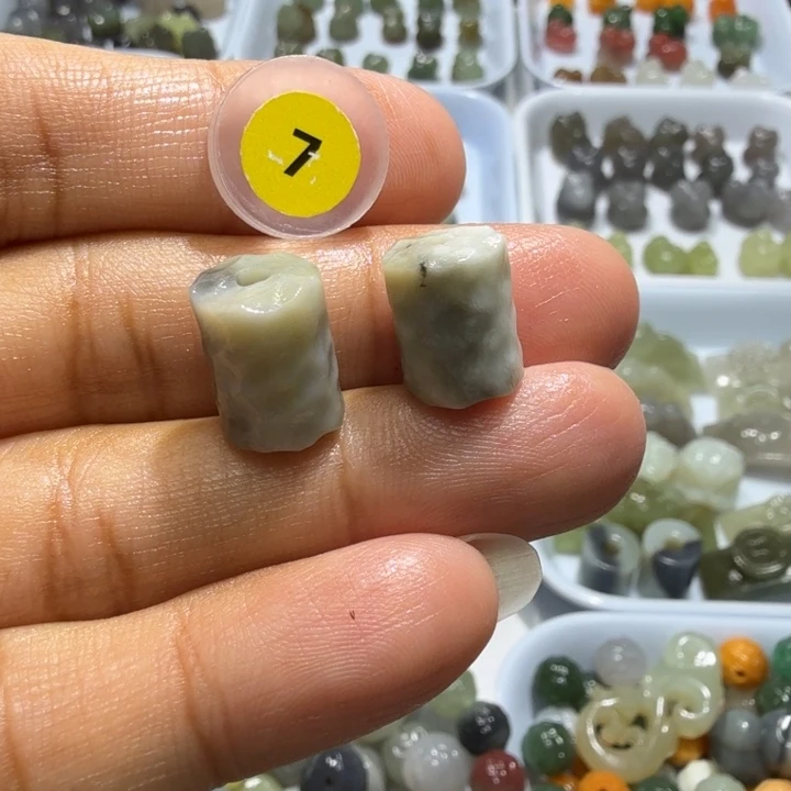 未镶嵌和田玉珠宝半成品
