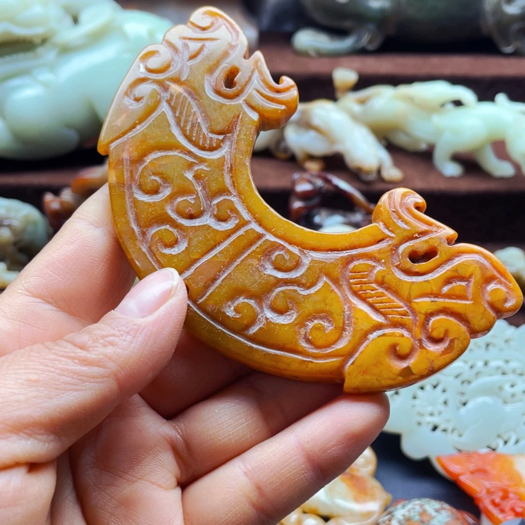 吊坠白玉菩提摆件