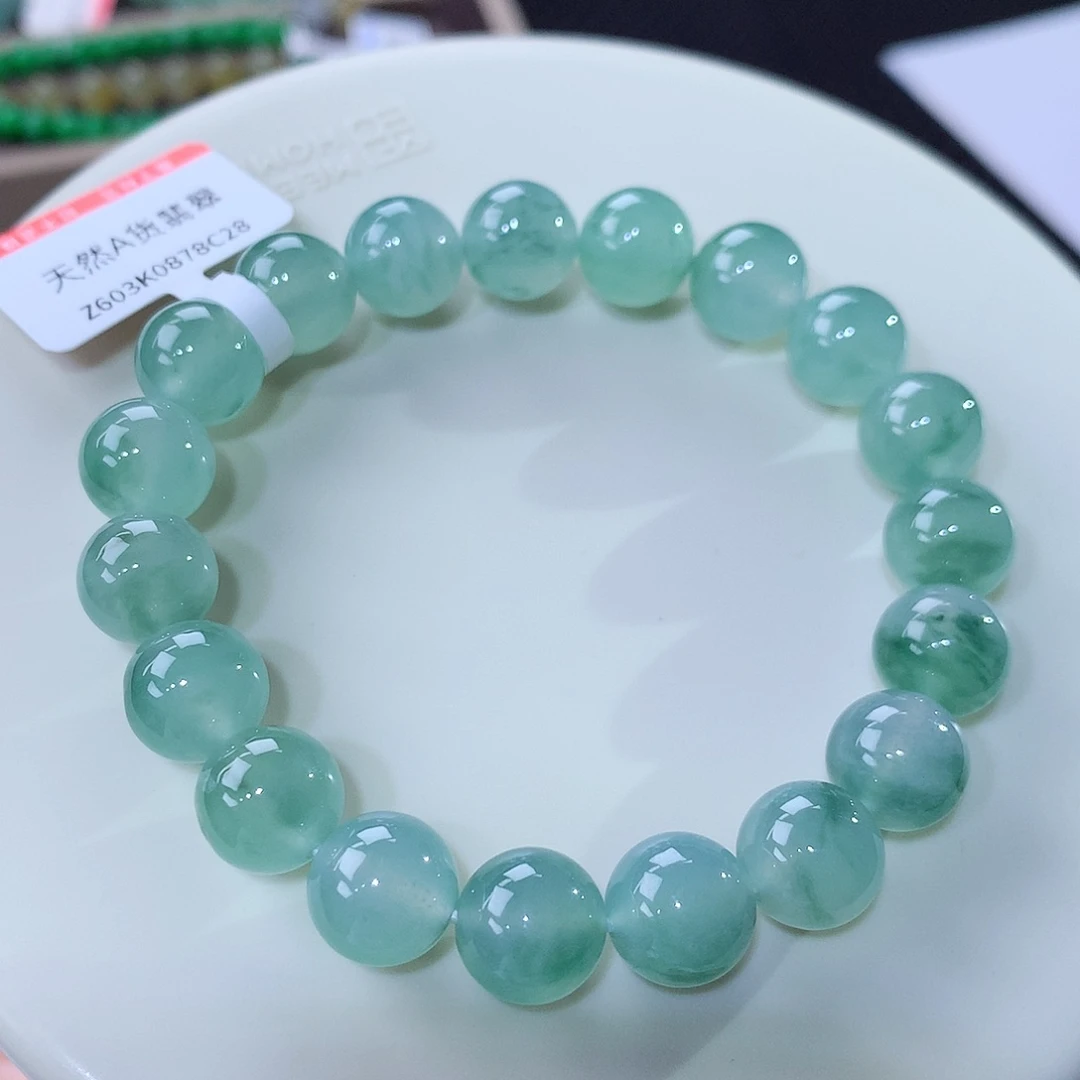 未镶嵌手串翡翠翡翠卡10