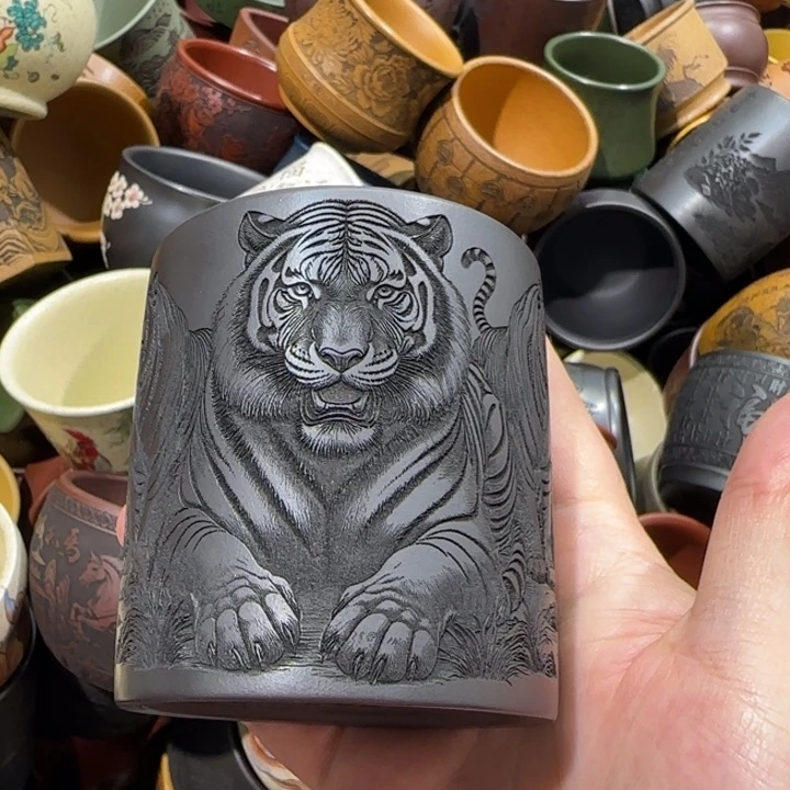 茶杯紫砂全手工紫砂