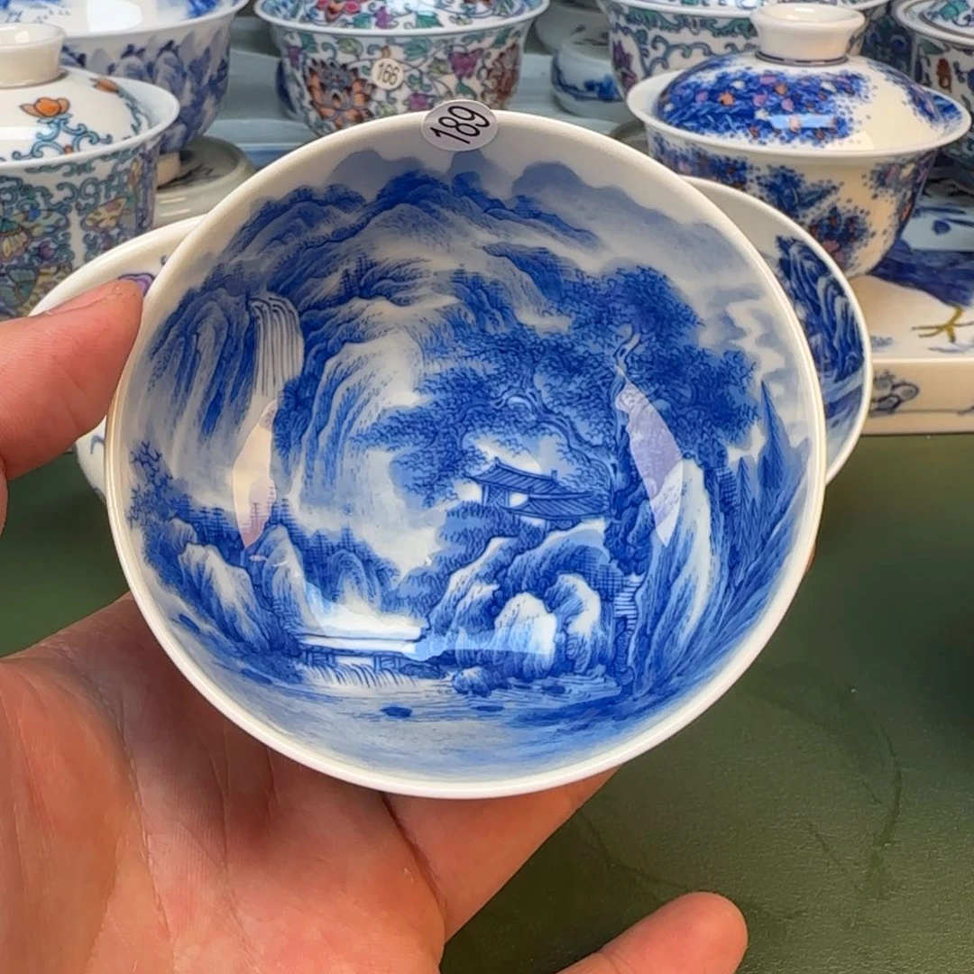 彦祖纯手工手绘茶具189