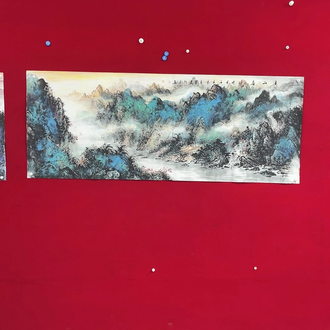 国画凌行志老师手绘国画精品