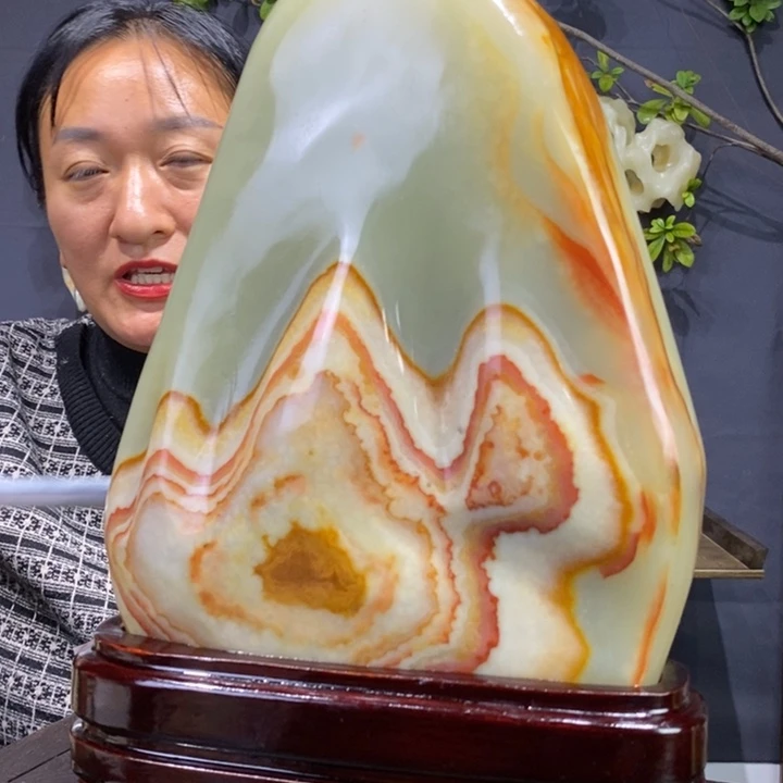 石材精品古青石摆件