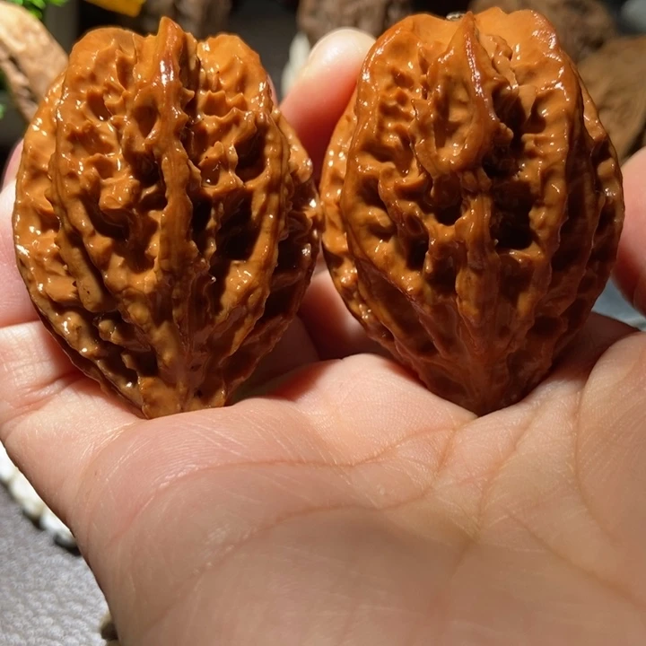 把件文玩核桃东北楸子小雪225