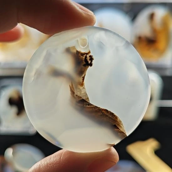 玛瑙/玉髓未镶嵌吊坠(不含链)72号