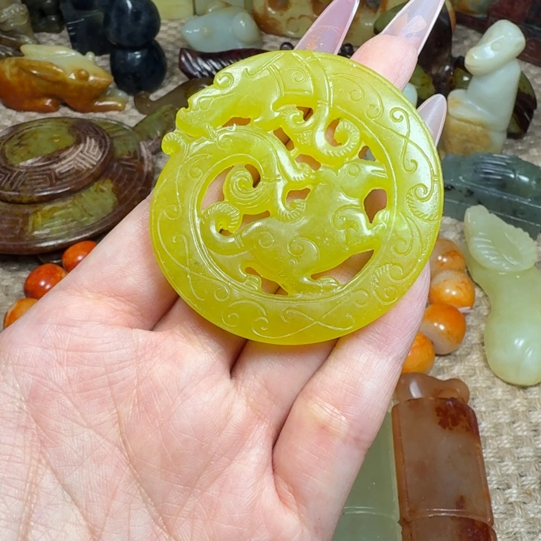 吊坠白玉菩提挂件