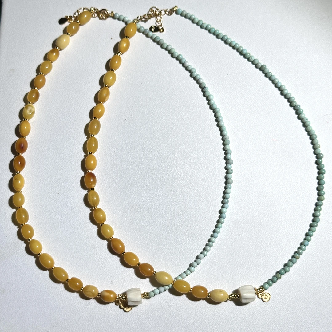 【L32】蜜蜡项链多样性发其一