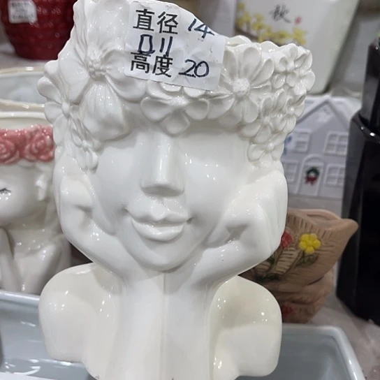 多肉绿植绿植陶瓷花盆9.9包邮，有孔