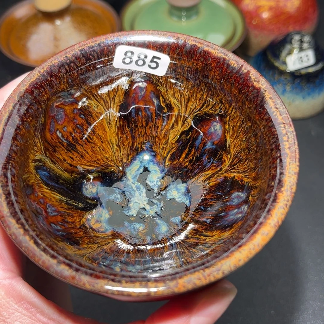 茶盏885 建盏单盏太好看了吧……