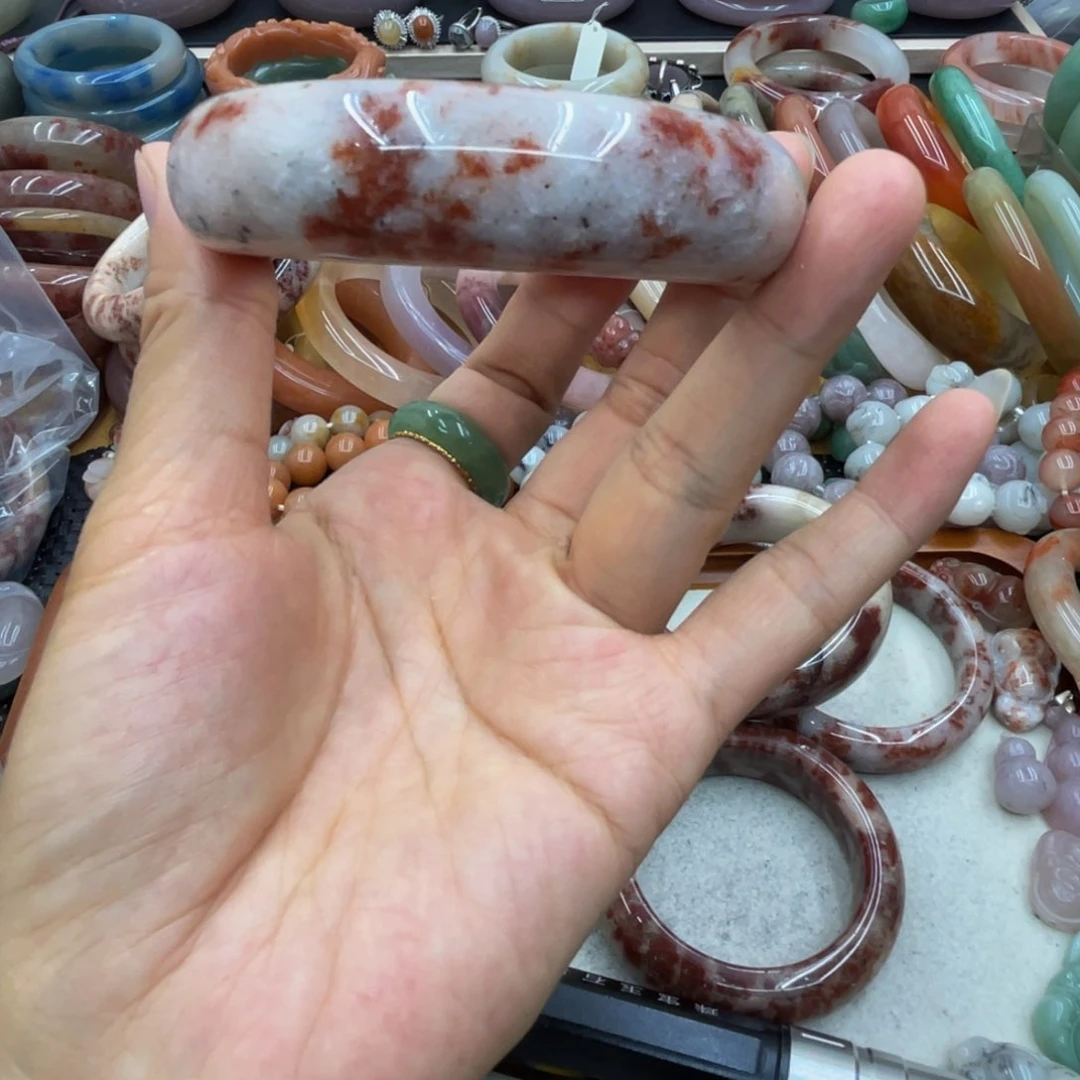 石英质玉圈口54未镶嵌