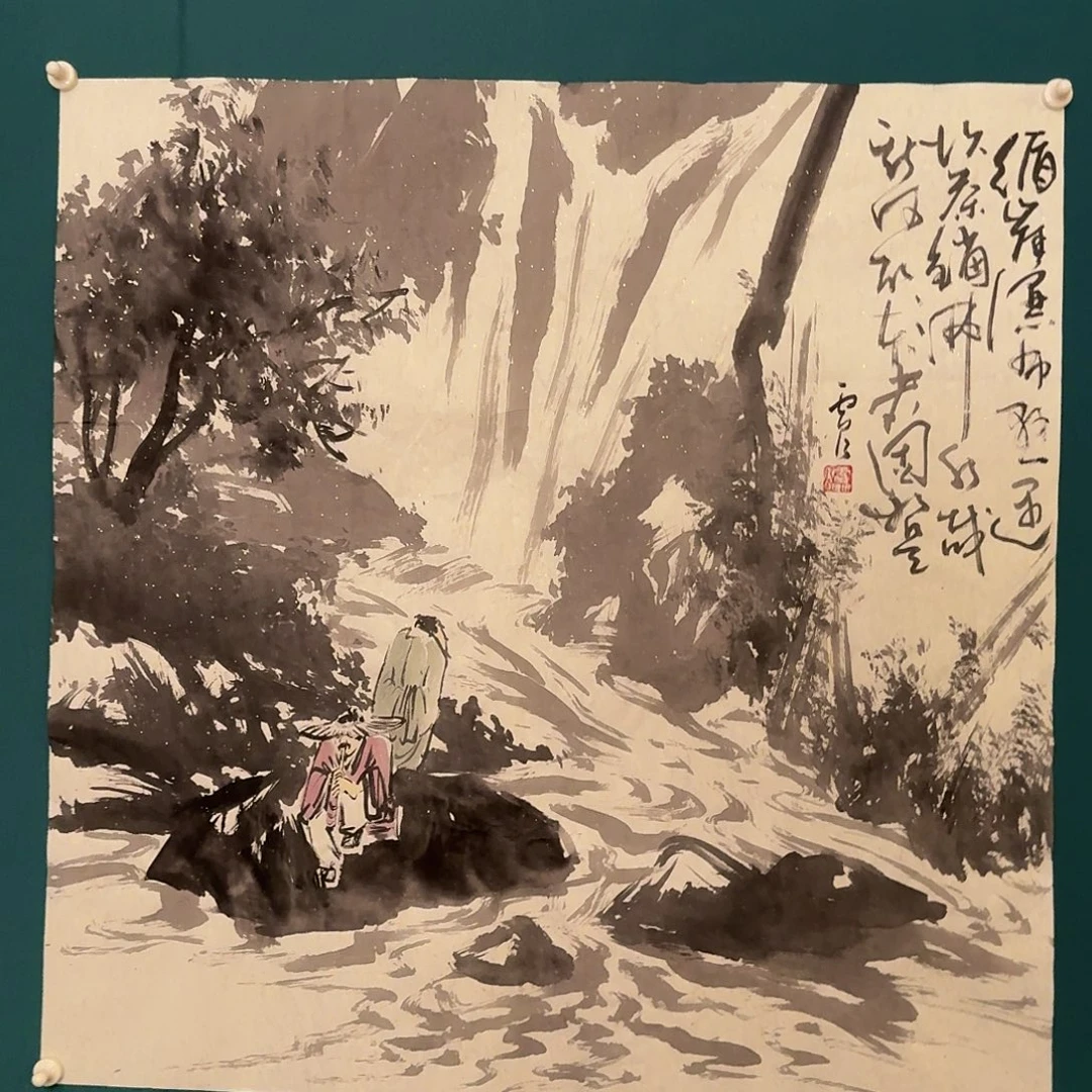 国画雷公老师作品画作