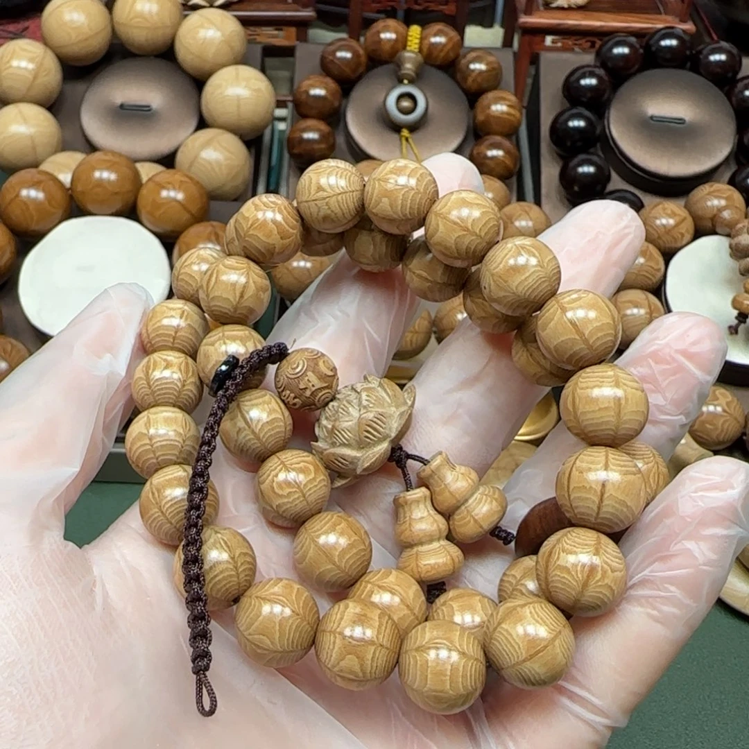 白***石六道木手串/手链1.2手持高货