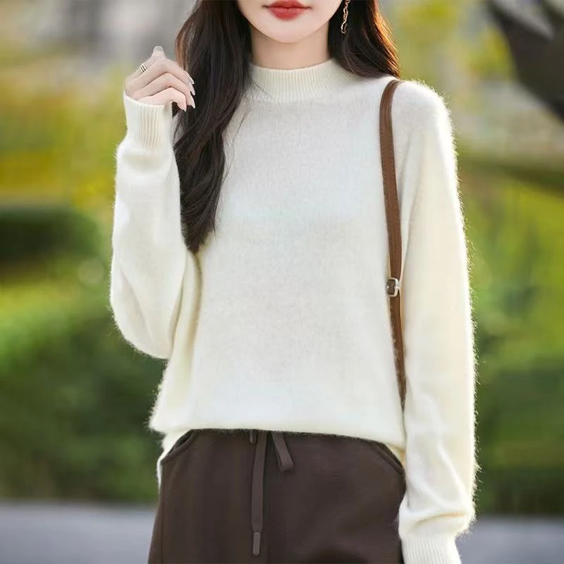 女士一线成衣拉绒半高领