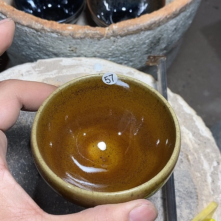 茶盏建盏龙窑柴烧