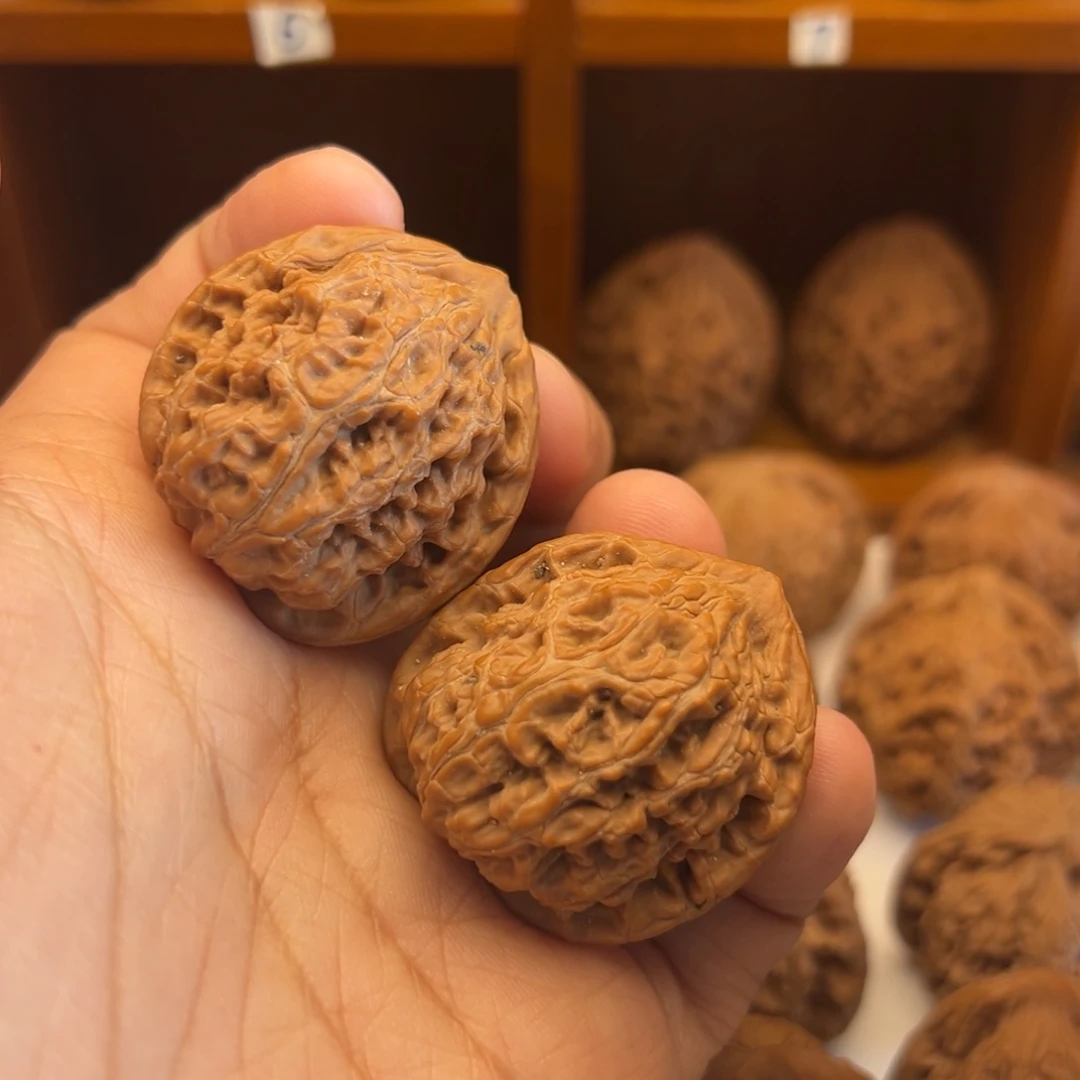 吊坠文玩核桃34尺水龙纹手捻