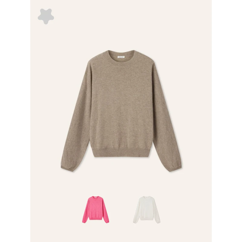 MIRANDA羊绒圆领毛衣