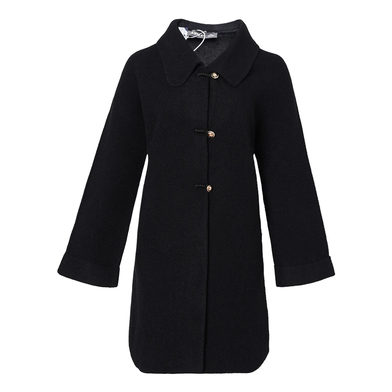 6208大码女装2024秋冬时尚优雅气质休闲百搭显瘦毛呢短外套