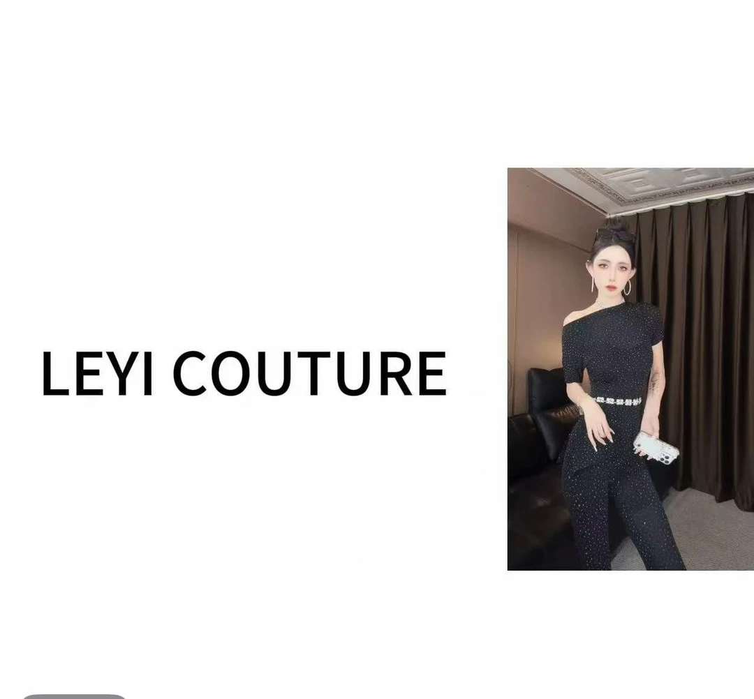 【 LEYI COUTURE】畑畑2025高端气质”漫天星河“套装