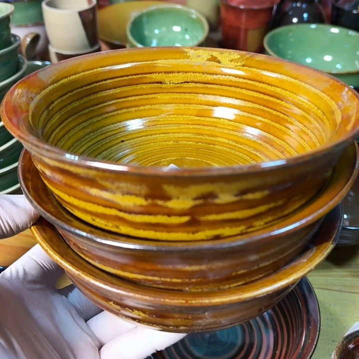 等***待瓷片磁州窑五厂盘碗壶杯有瑕疵