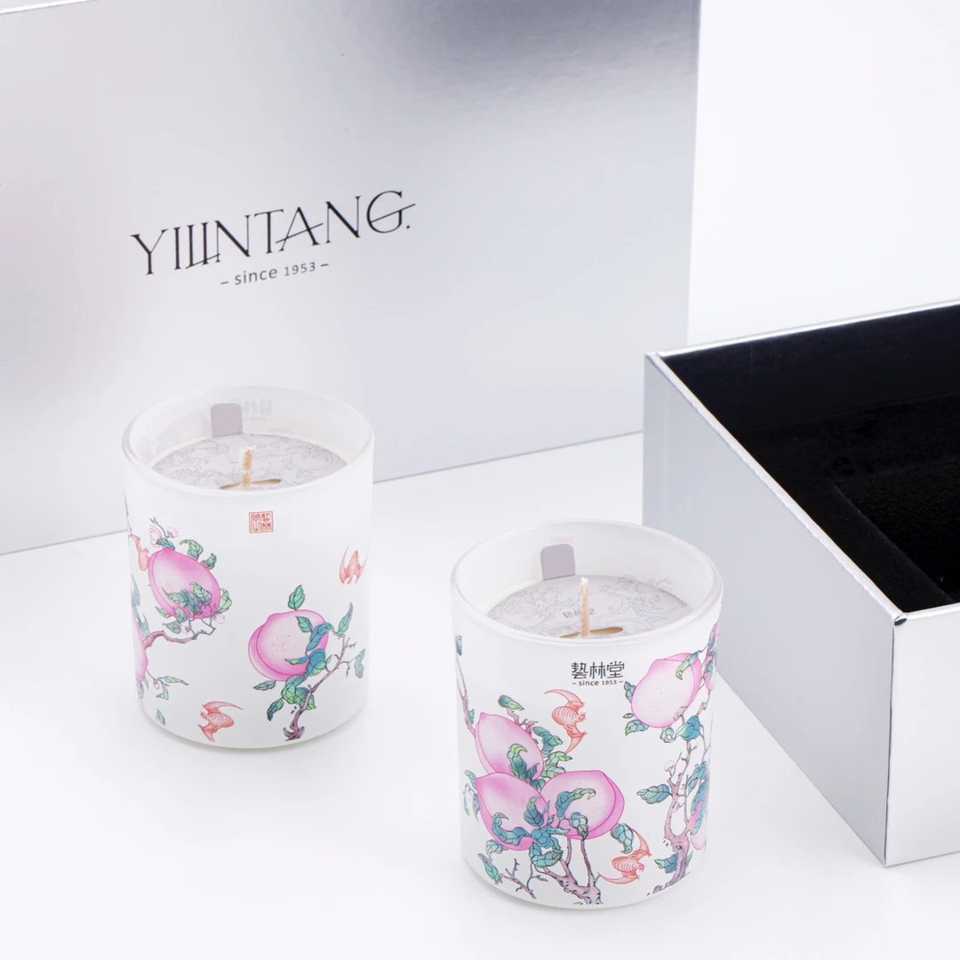 艺林堂九桃五福香薰蜡