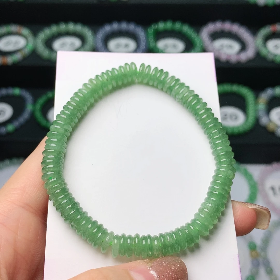 未镶嵌手链翡翠翡翠