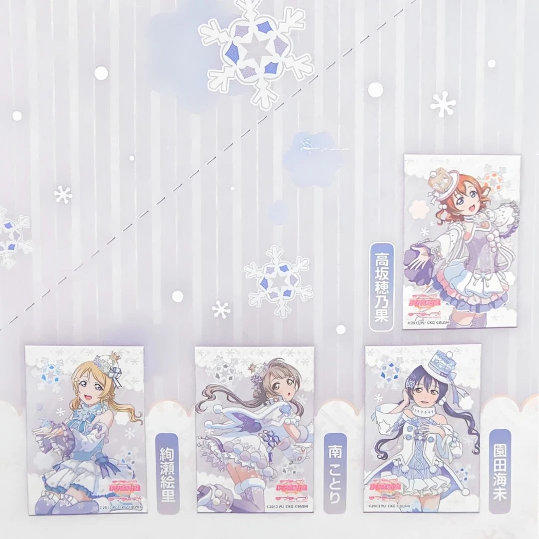 【日谷正品】LoveLive 缪团 雪精灵 方形徽章
