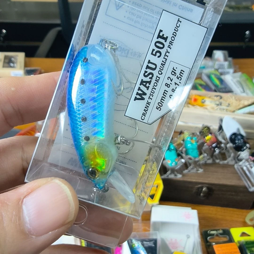 钓***吃直播间路亚鱼饵装备32