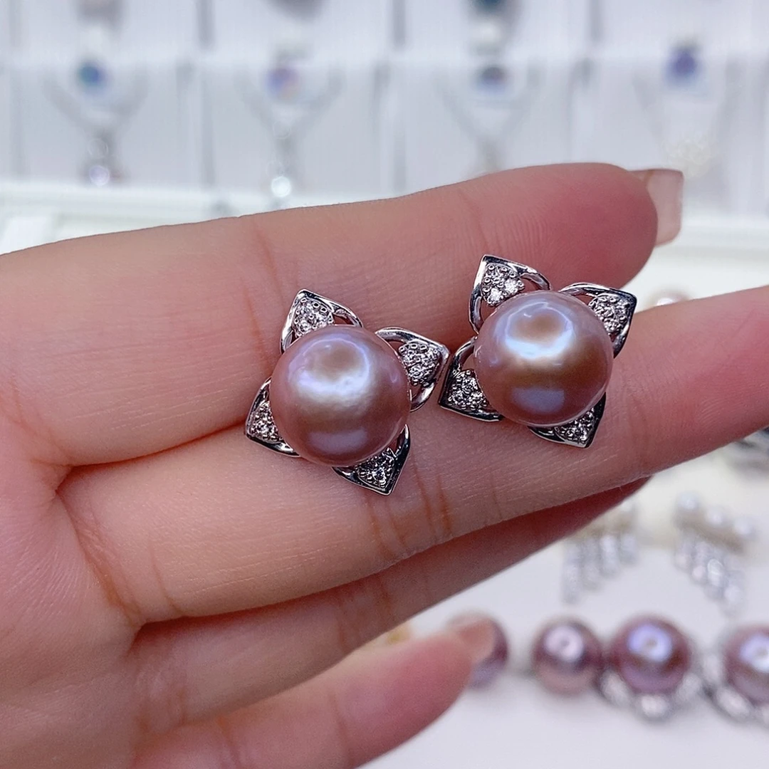 耳饰未镶嵌淡水珍珠