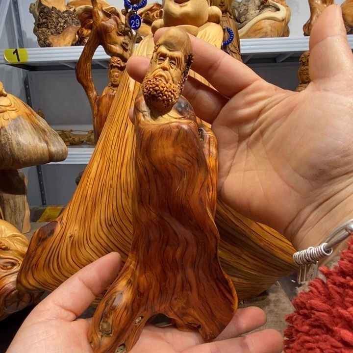 柏木（崖柏）崖柏手把件1111