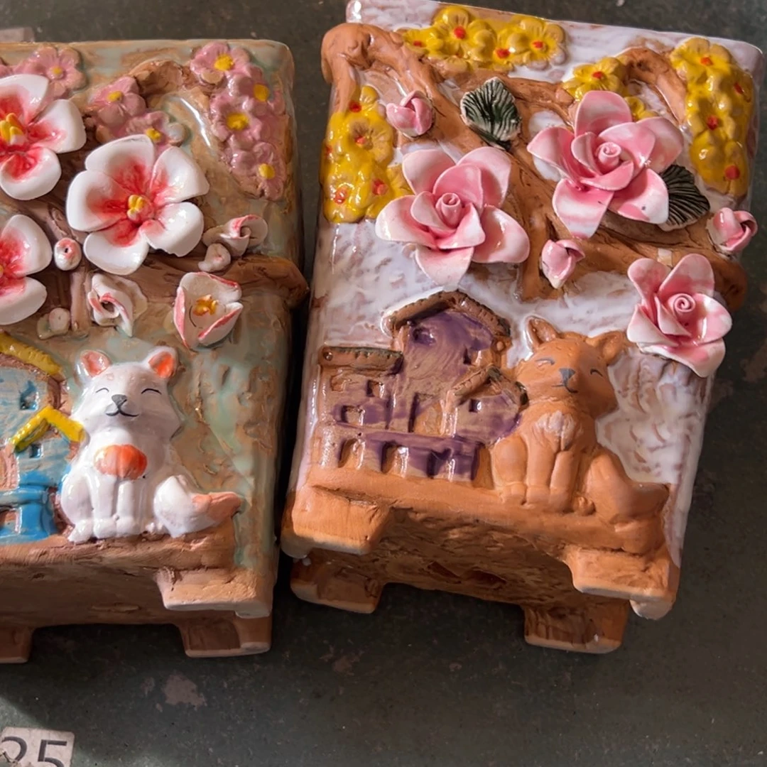 花盆，拍满20发货，退款拉黑