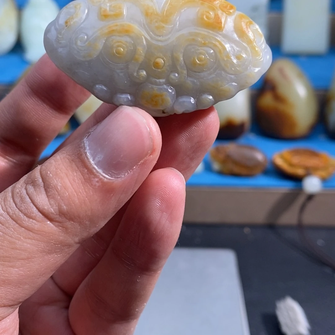 挂件未镶嵌定制和田玉