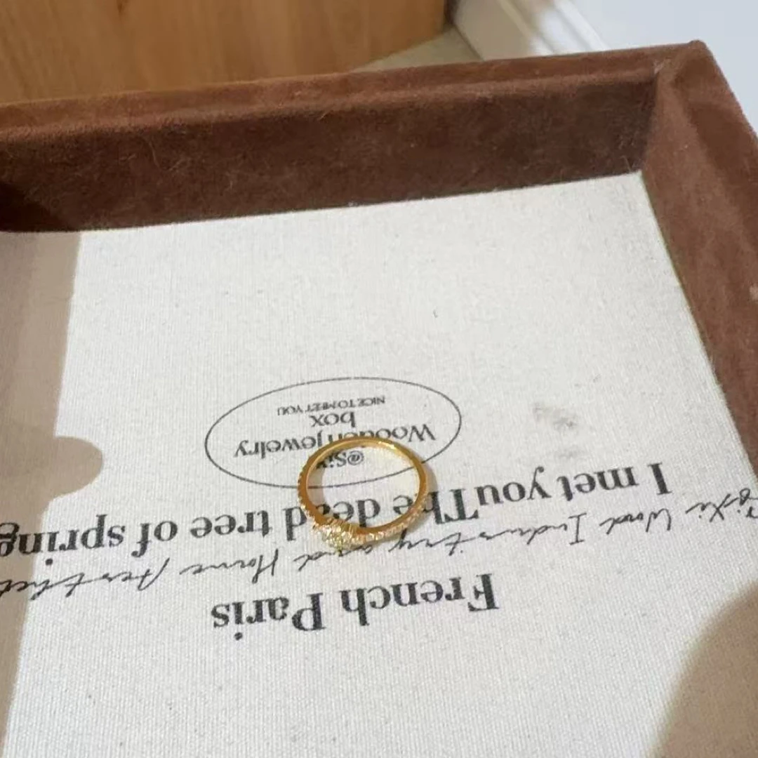 足金精品工艺戒指
