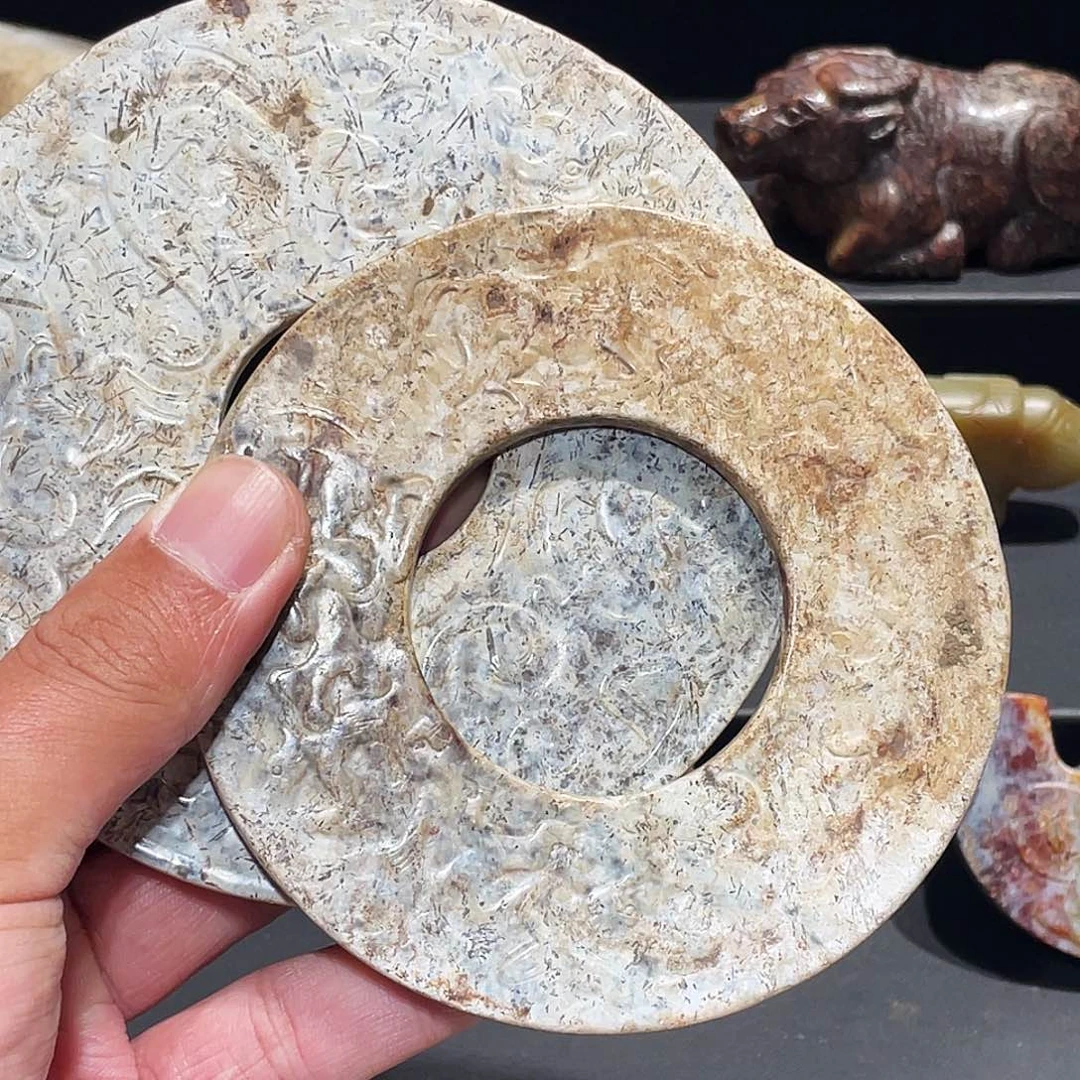 用***2和田玉（糖玉）未镶嵌挂件