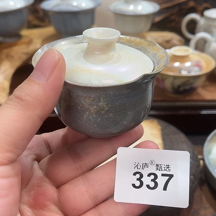 沁庐柴窑古法柴烧全手工茶具