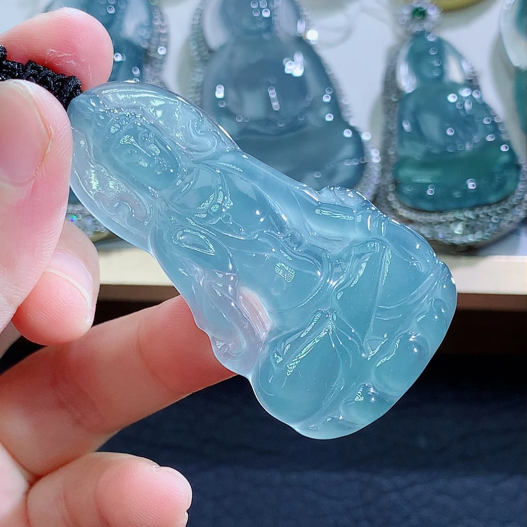 未镶嵌挂件翡翠翡翠
