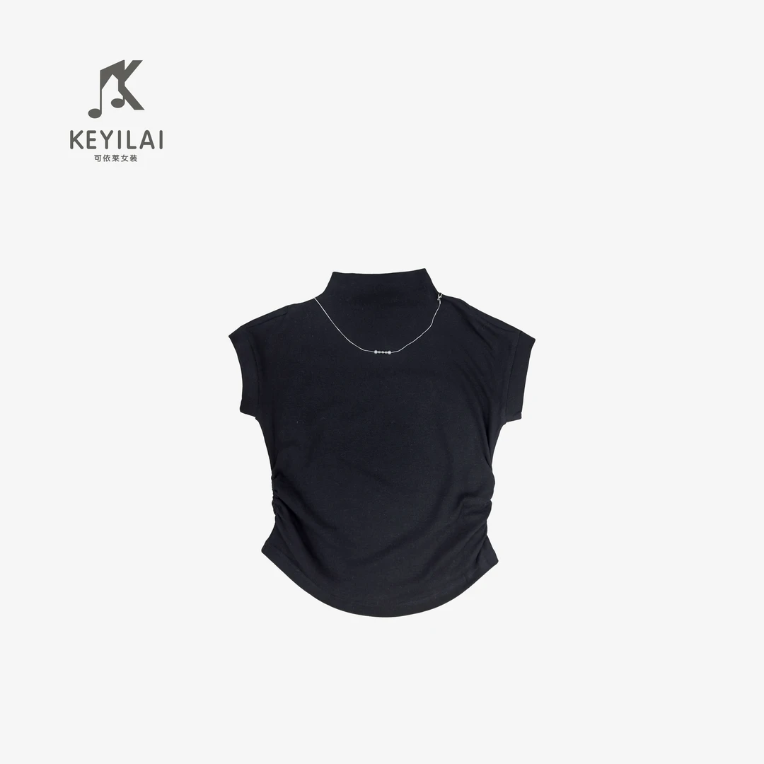 KYL可依莱半高领短袖T恤DQ0Q0301