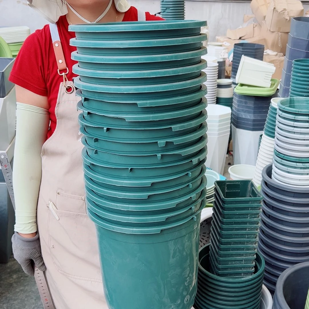 瑕疵5加仑墨绿色10个无托