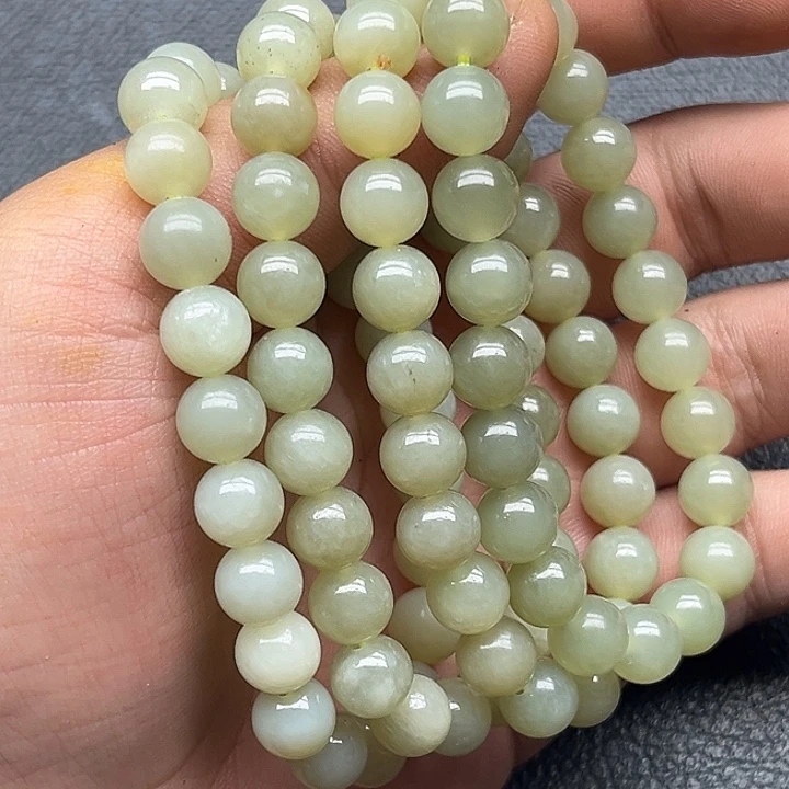 未镶嵌手链和田玉且末料卡8